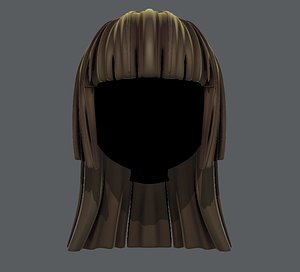 hair style girl v50 model