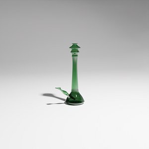 3D bong water drug model