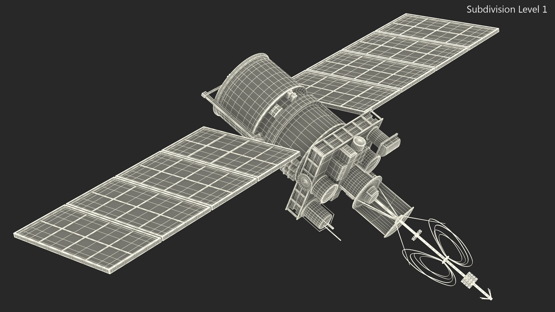 3D Meteor 3M Weather Observation Satellite model https://p.turbosquid.com/ts-thumb/t0/L5vZbe/X0/meteor3mweatherobservationsatellite3dsmodel017/jpg/1722205326/1920x1080/fit_q87/6603d3a94e37d4f7919106342cbcae1fbcee7653/meteor3mweatherobservationsatellite3dsmodel017.jpg