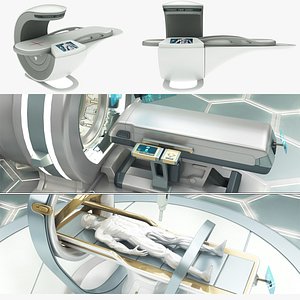 Sci-fi Bed and Container Collection