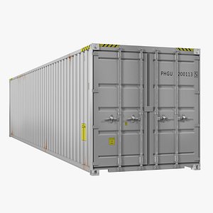 3d 40 ft iso container model