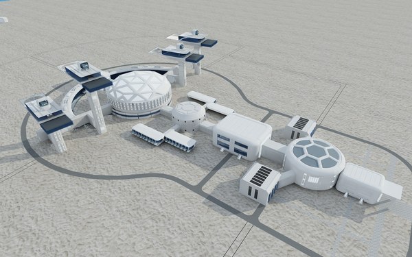 3D Mars base20221014