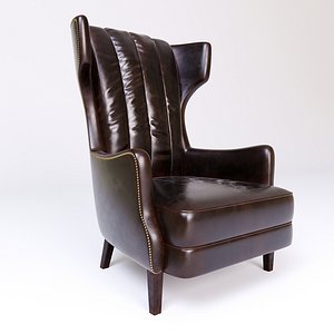 armchair manor timothy oulton 3d model