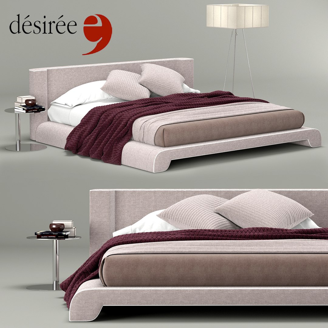 3D desiree isabell bed - TurboSquid 1240820