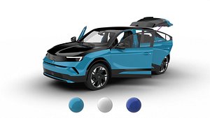 Opel Mokka 2025 HQ 3d model 3D model