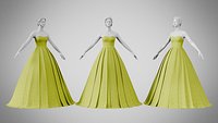 Dress 48 Citron Green