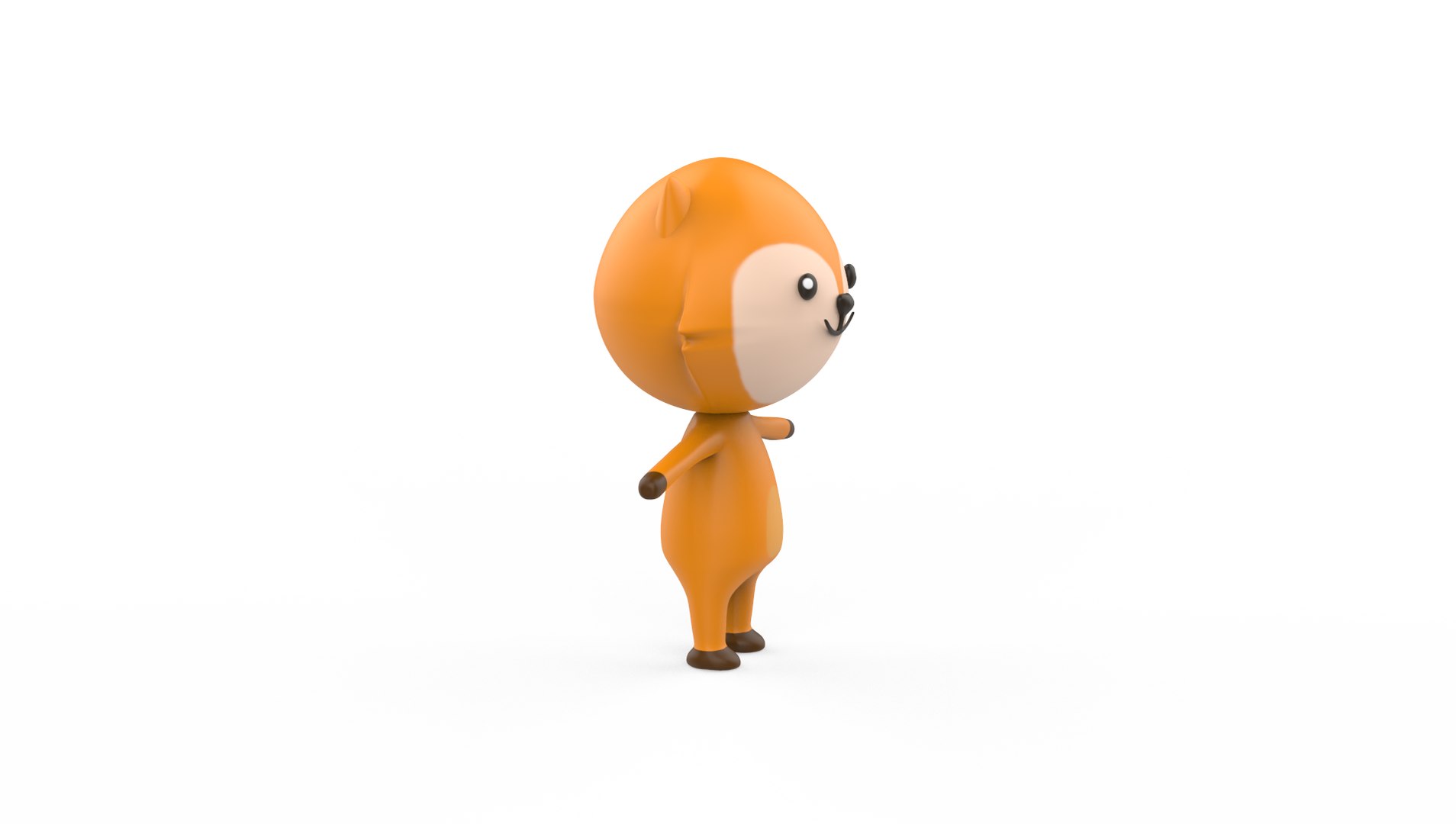 3D Stylized Character 001 Fox model - TurboSquid 2170983
