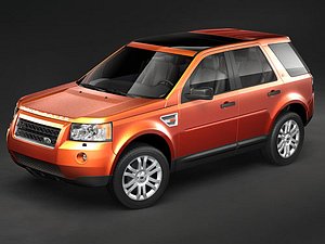 3d land rover landrover freelander
