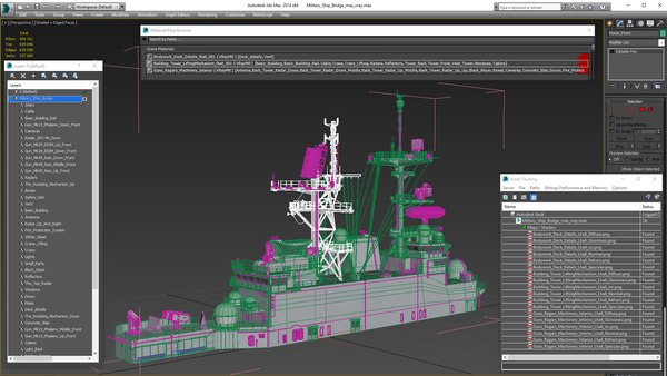 3D model military ship bridge - TurboSquid 1574344