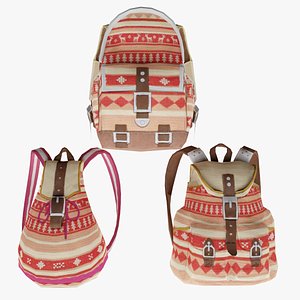 Bag 3x Snow Blush backpack 3D