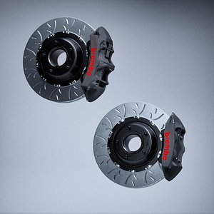 HIGH PERFORMANCE BIG BRAKE KIT 3D model
