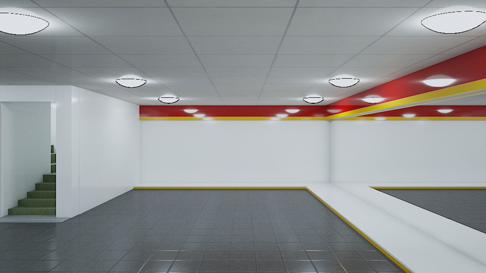 3D Shopping Centre Hall - TurboSquid 1655353