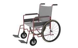 Wheel Chair 3D model