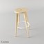 Prouve Tabouret Haut Stool