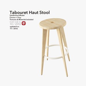 Prouve Tabouret Haut Stool