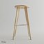 Prouve Tabouret Haut Stool