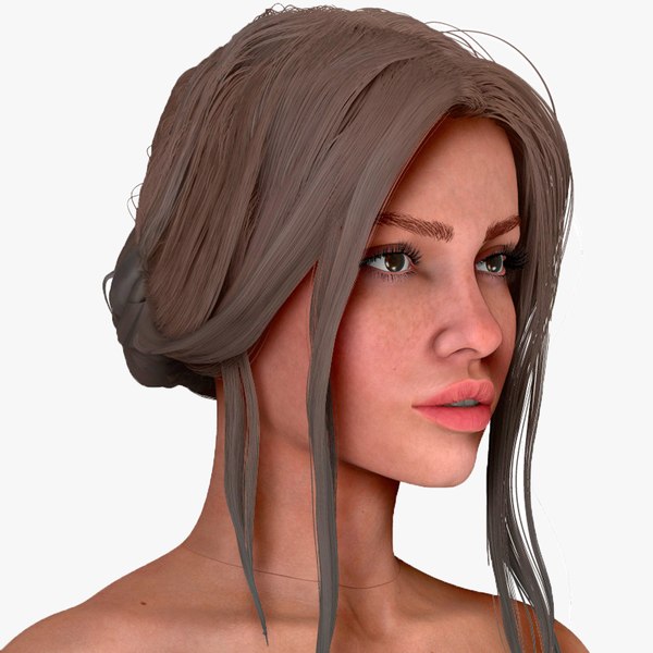 zbrush woman michelle 3D
