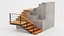Staircase Corner with Pots 3D