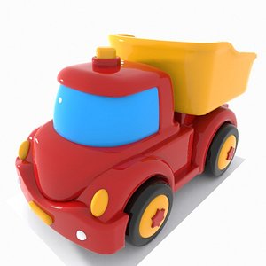 truck toon 3d model