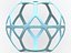 Wireframe Shape Geometric Simple Ball