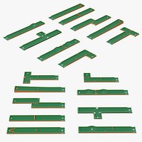 Minigolf 35 Portable 9 Courses Set