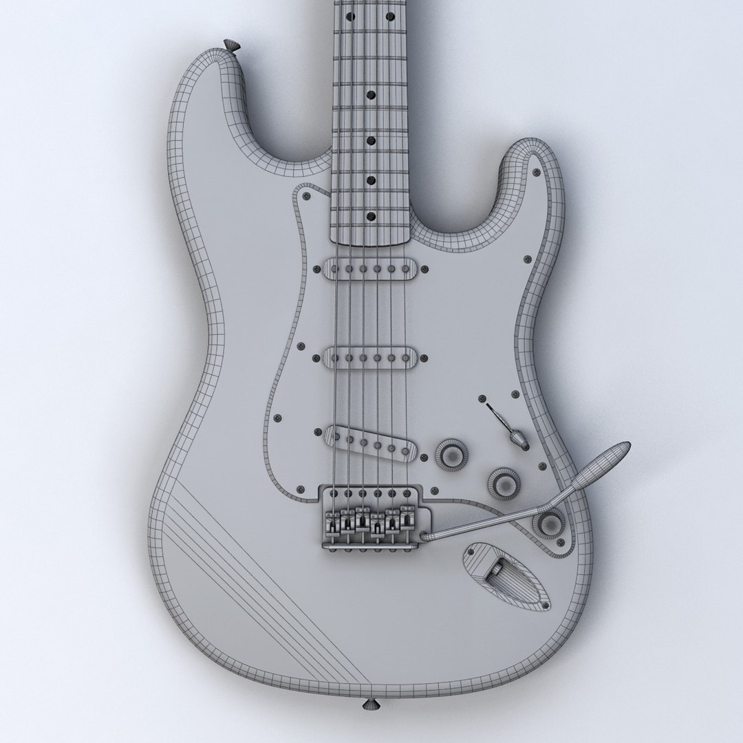 3D fender stratocaster guitar https://p.turbosquid.com/ts-thumb/t1/QSvqqq/3TRsbww6/p4wireframe/jpg/1507227587/1920x1080/fit_q87/b9547f8fbc5dc1ae6c02ae977673c5a636f85242/p4wireframe.jpg