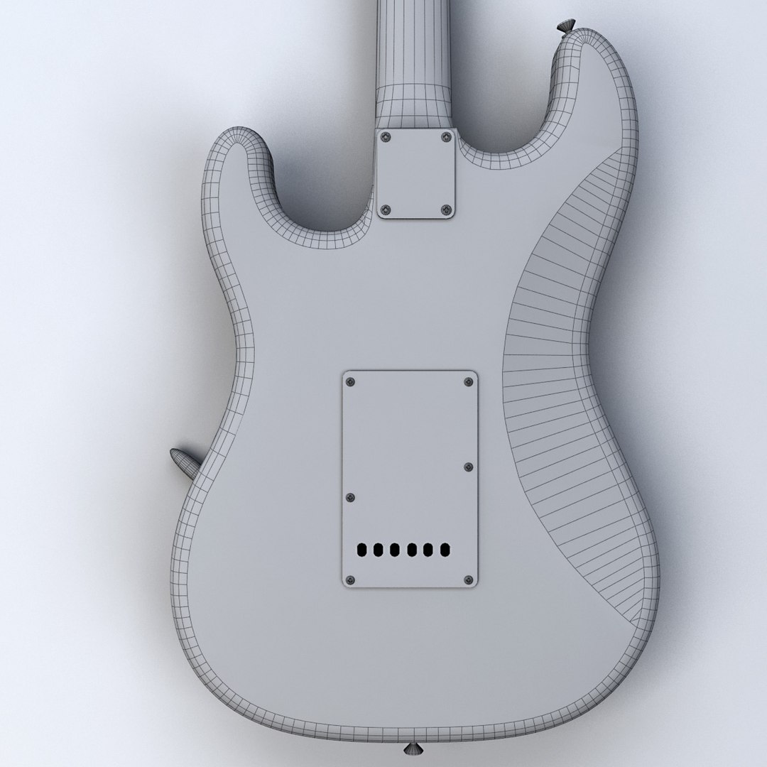 3D fender stratocaster guitar https://p.turbosquid.com/ts-thumb/t1/QSvqqq/naxnmdXD/p4wireframereverse/jpg/1507227587/1920x1080/fit_q87/2f0974a87dee2c06b705544c6d6447fd84a7c335/p4wireframereverse.jpg