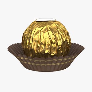 Candy Wrapper 11v 3D model