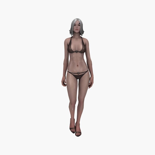 3D model Bikini Girl