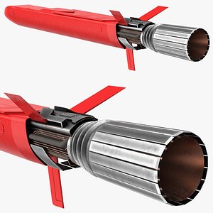 3D Burevestnik 9M730 Nuclear Cruise Missile model