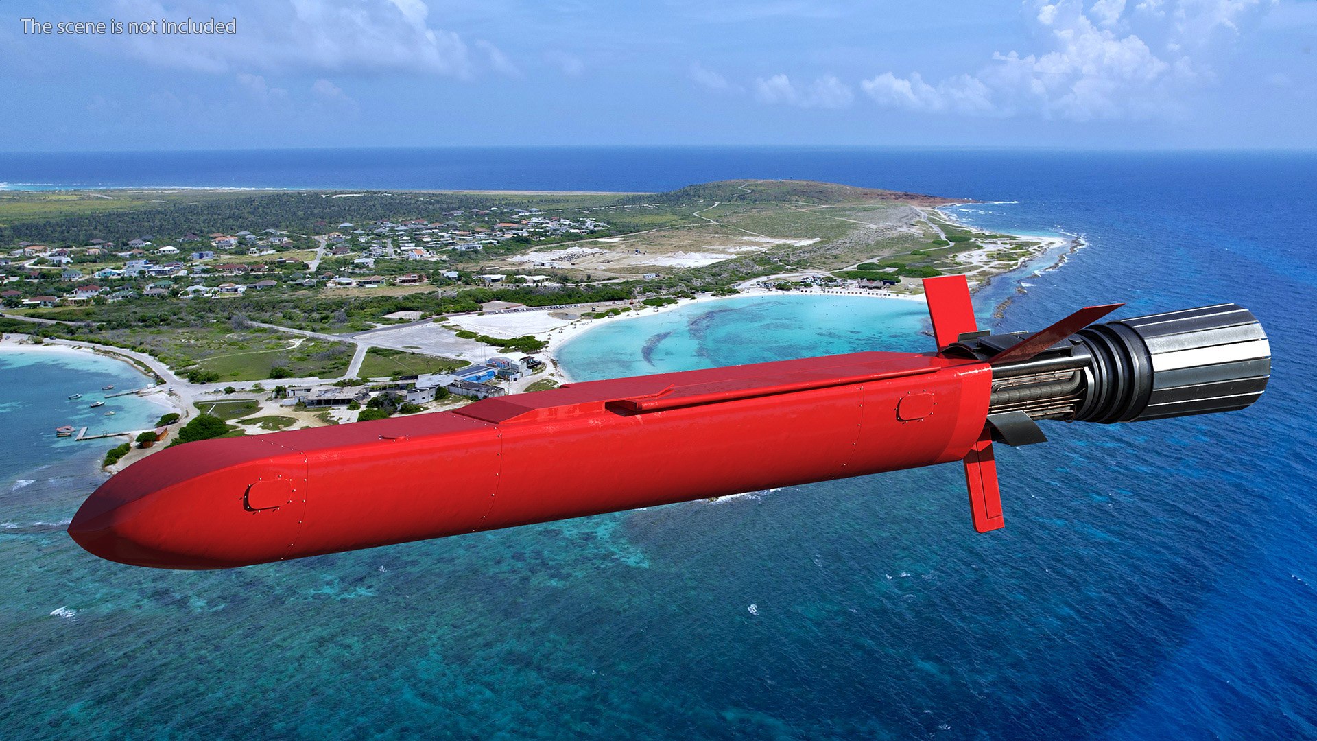 3D Burevestnik 9M730 Nuclear Cruise Missile Model - TurboSquid 2226136