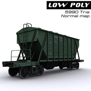 3d model wagon ready games