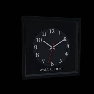 Home decorations Wall Clock Low-poly