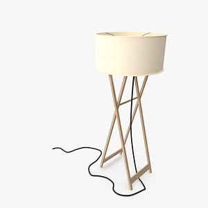 3D folding axis floor lamp