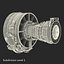 3d model turbofan engines 2