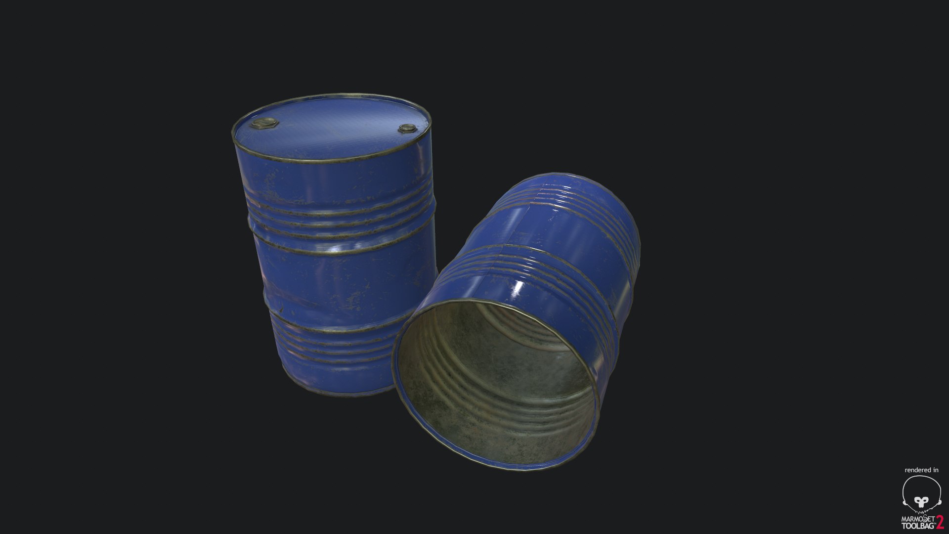 3D model metall barrel - TurboSquid 1349711