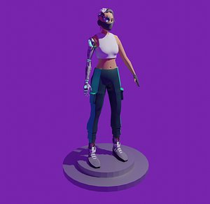 cyborg character