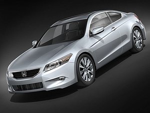 3d model honda accord sport coupe