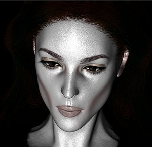 3D monica bellucci