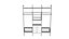 Sistema de armario modular Holgate de 96 pulgadas, 3 columnas, 1