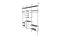 Sistema de armario modular Holgate de 96 pulgadas, 3 columnas, 1