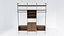 Sistema de armario modular Holgate de 96 pulgadas, 3 columnas, 1