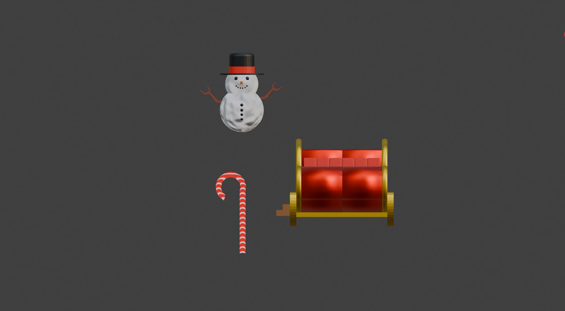 Christmas Accessory Model - TurboSquid 2257021