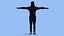 T-Pose Rigged Спортивный мужчина