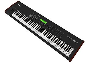3d model of electronic piano