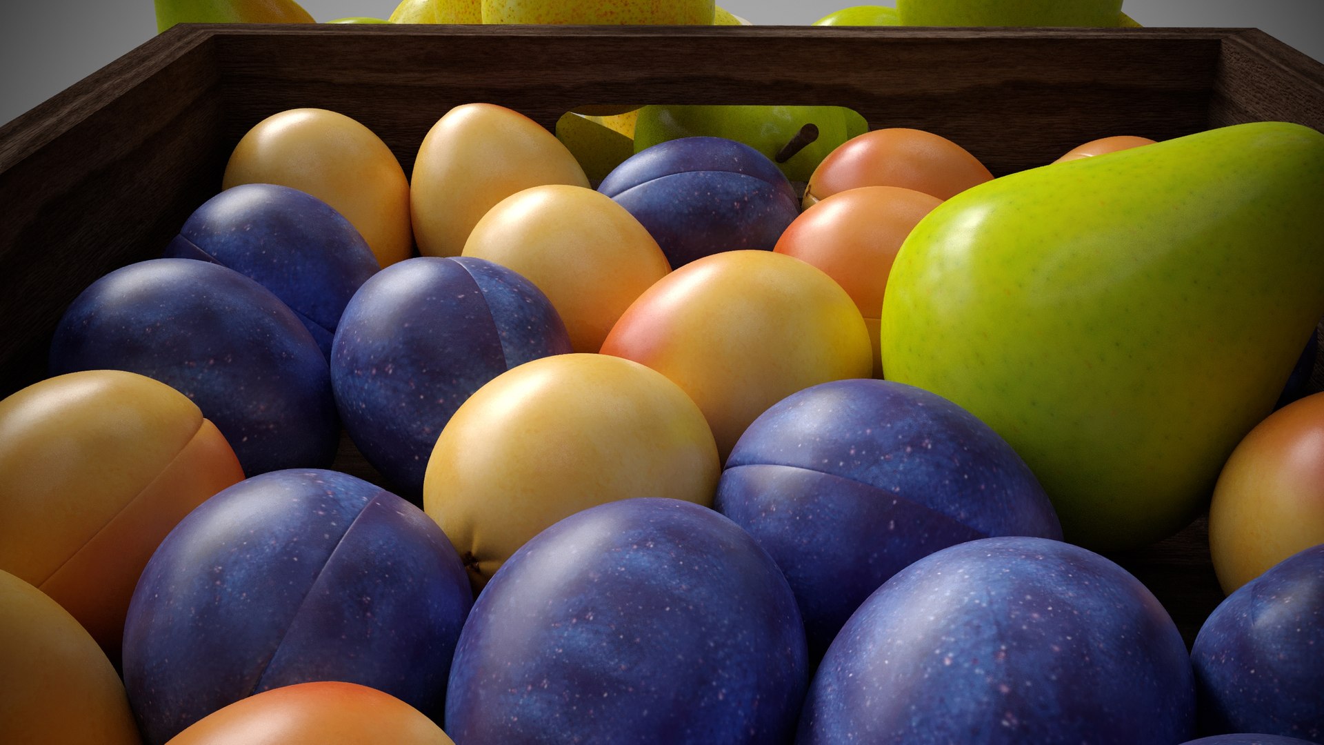 Pears plums and apricotes 3D model https://p.turbosquid.com/ts-thumb/t2/71FRTq/rm/preview_4/jpg/1719574164/1920x1080/fit_q87/c7f0f961bf8eb0dbfe9aebd45a45b897cf4d7afd/preview_4.jpg