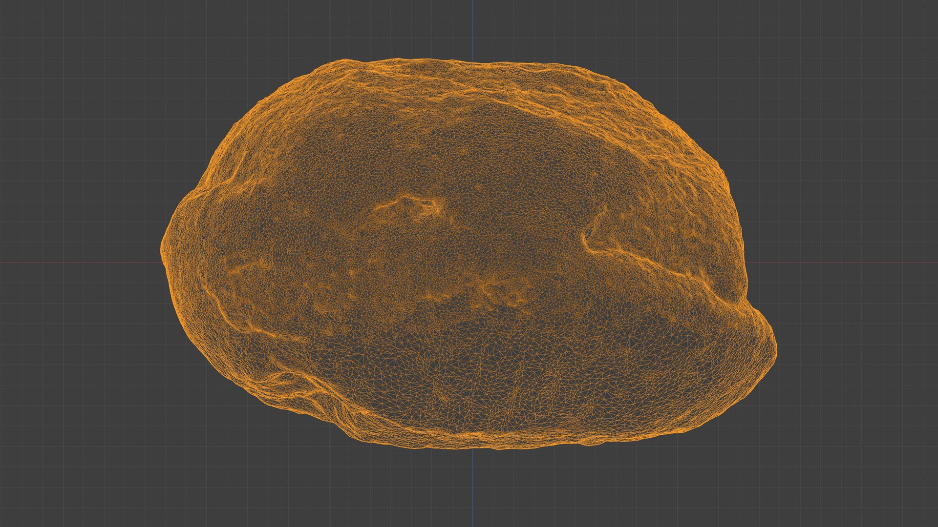 3D Photorealistic 3D Scan Of Jelly Donut Or German Jam Doughnut Model ...
