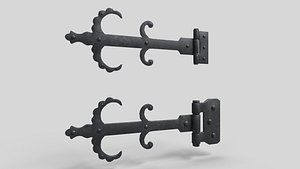 3D Hinges Medieval M13 model
