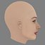 Joy Crookes Head - No Hair - głowa low poly do gry