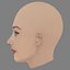 Joy Crookes Head - No Hair - głowa low poly do gry